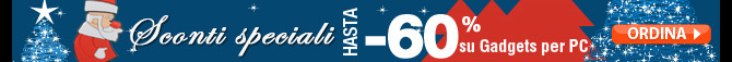 Seanti speciali -60% su gadgets per pc