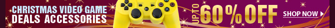 Christmas Video Game Deals Accessories Up To 60% OFF