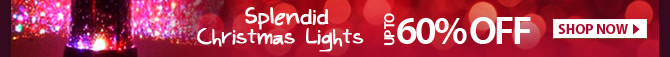 Splendid Christmas Lights Up To 60% OFF
