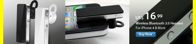 Wireless Bluetooth 3.0 Headset