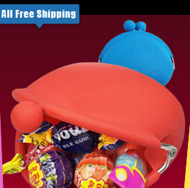 Cute Silicon Coin Purses