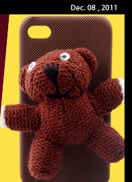 Cute Bear Case For iPhone 4