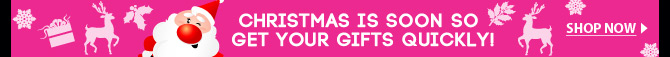 Christmas is soon so get your gifts quickly!
