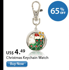 Christmas Keychain Watch