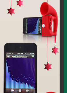 iPhone 4 Horn Stand Speaker