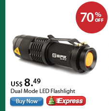Dual Mode LED Flashlight