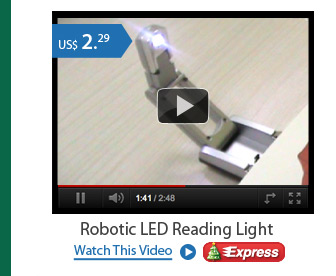 Robotic LED Reading Light