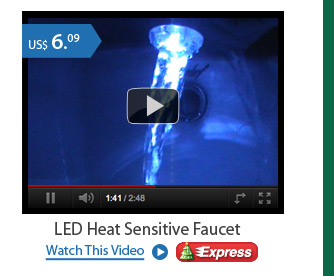 LED Heat Sensitive Faucet