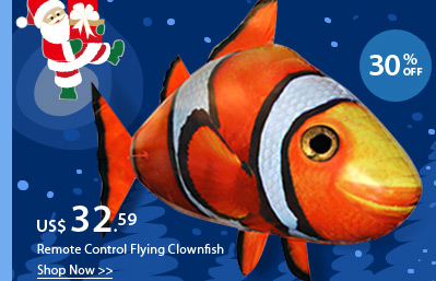 Remote Control Flying Clownfish
