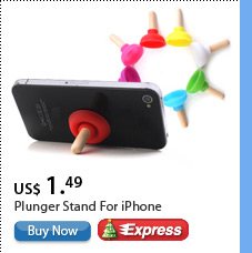 Plunger Stand For iPhone