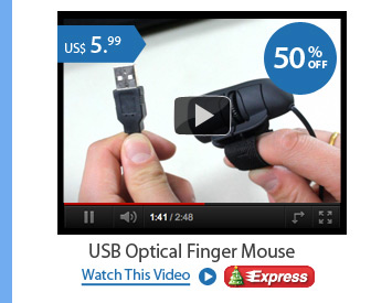 USB Optical Finger Mouse