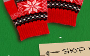 Snowflake Patten Touch Screen Gloves