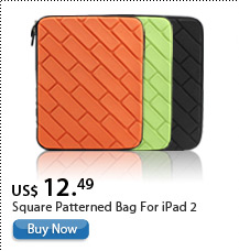 Squared Pattern Bag For iPad 2