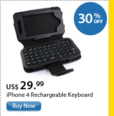 iPhone 4 Rechargeable Keyboard 