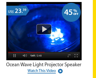 Ocean Wave Light Projector Speaker