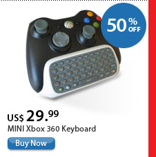 Mini Xbox 360 Keyboard