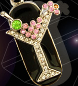Cocktail Shaped Flash Drive (4GB)