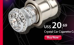 Crystal Car Cigarette Cover