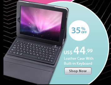 Leather Case With Built-in Keyboard