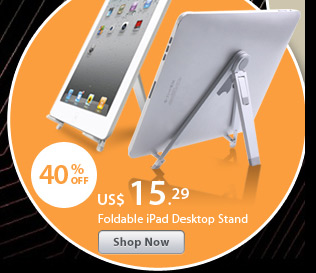 Foldable iPad Desktop Stand