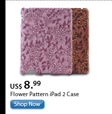 Flower Pattern iPad 2 Case