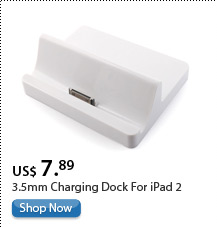 3.5mm Charging Dock For iPad 2