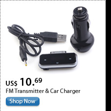 FM Transmitter & Car Charger
