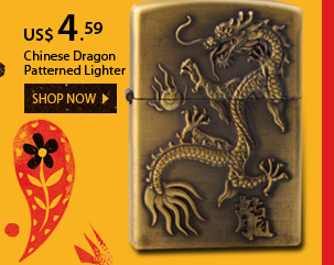 Chinese Dragon Patterned Lighter