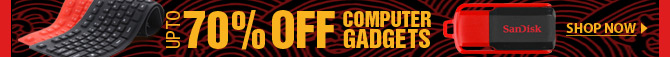 Up To 70% OFF Computer Gadgets 