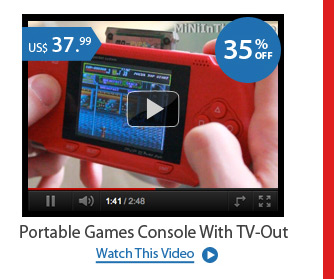 Portable Games Console With TV-Out 