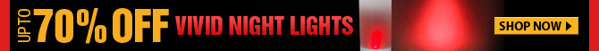 Up To 70% OFF Vivid Night Lights 
