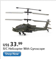 R/C Helicopter With Gyroscope