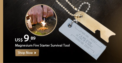 Magnesium Fire Starter Survival Tool