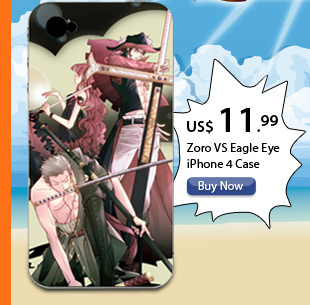 Zoro VS Eagle Eye iPhone 4 Case 