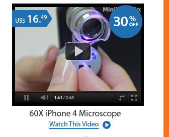 60X iPhone 4 Microscope