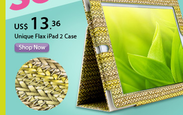 Unique Flax iPad 2 Case