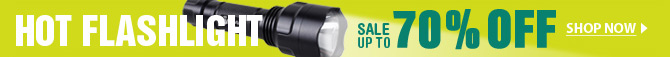 Hot Flashlight Sale Up To 70% OFF