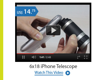 6x18 iPhone Telescope