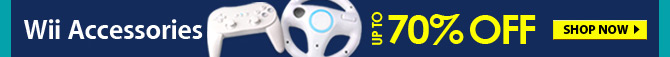 Wii Accessories Up To 70% OFF