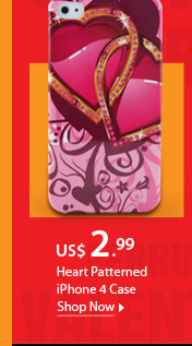 Heart Patterned iPhone 4 Case