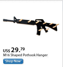 M16 Shaped Pothook Hanger