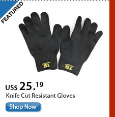 Knife Cut Resistant Gloves