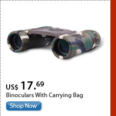 Binoculars With Carrying Bag