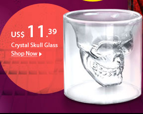 Crystal Skull Glass