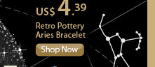 Retro Pottery Aries Bracelet