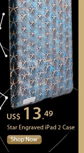 Star Engraved iPad 2 Case