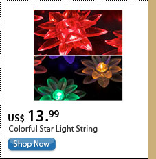 Colorful Star Light String