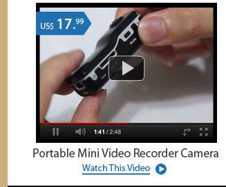 Portable Mini Video Recorder Camera