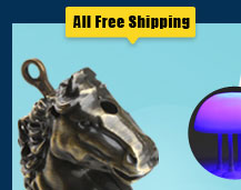 Golden Horse Gas Lighter