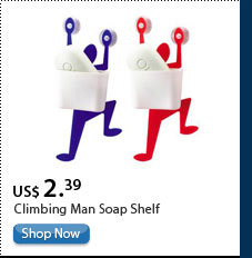 Climbing Man Soap Shelf 